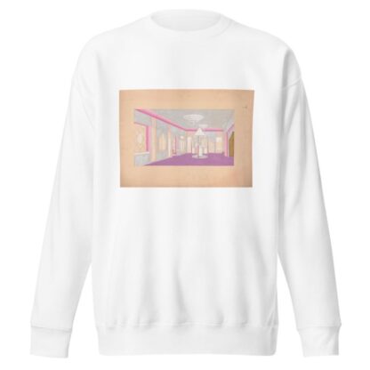 [Design for the Lentheric Salon, Fifth Ave. & 58th St., Savoy-Plaza Hotel, New York, NY.] [Perspective rendering by Winold Reiss Sweatshirt