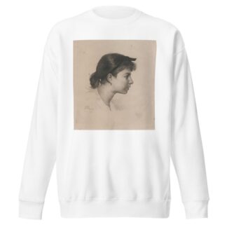 Hlava dievčaťa by Ákos Aranyossy Sweatshirt