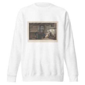 Boot & Shoe Shop by Thomas Rowlandson Sweatshirt