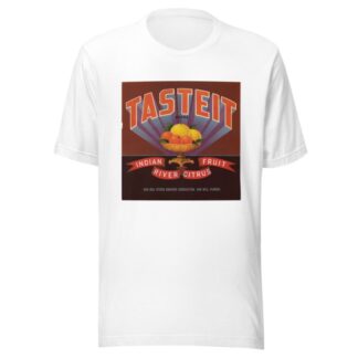 TasteIt Brand Citrus Label by Anonymous T-Shirt