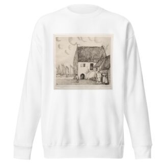Fishermen’s Quarters by Jean-Émile Laboureur Sweatshirt