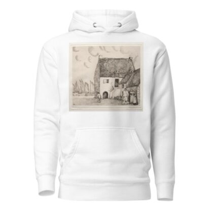 Fishermen’s Quarters by Jean-Émile Laboureur Hoodie