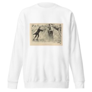 Once more in England by Charles Dana Gibson Sweatshirt