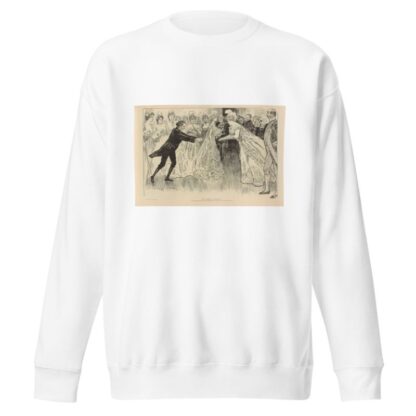 Once more in England by Charles Dana Gibson Sweatshirt