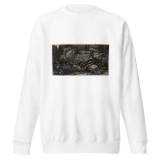 Châteaupers à la rescousse by Luc-Olivier Merson Sweatshirt