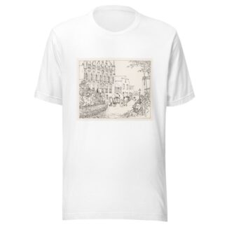 Markt en stadhuis te Veere by Johannes Frederik Engelbert ten Klooster T-Shirt