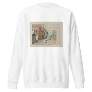 Jeanne d’Arc Pl.40 by Louis Maurice Boutet de Monvel Sweatshirt