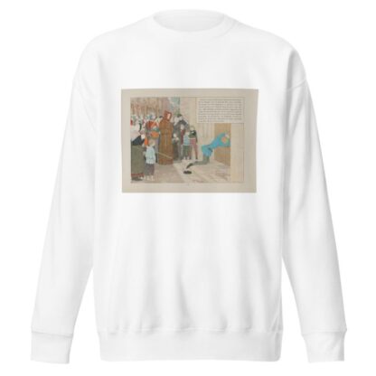 Jeanne d’Arc Pl.40 by Louis Maurice Boutet de Monvel Sweatshirt