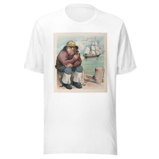 The skipper out of a berth by Udo Keppler T-Shirt