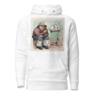 The skipper out of a berth by Udo Keppler Hoodie