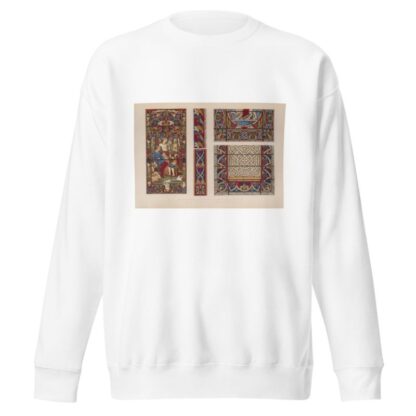 Specimens of stained glass by Matthew Digby Wyatt Sweatshirt