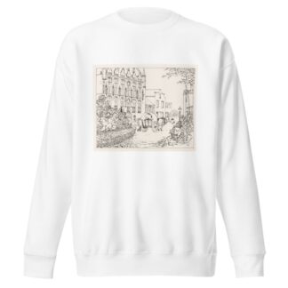 Markt en stadhuis te Veere by Johannes Frederik Engelbert ten Klooster Sweatshirt