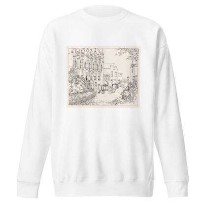 Markt en stadhuis te Veere by Johannes Frederik Engelbert ten Klooster Sweatshirt