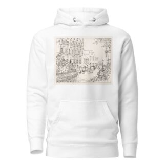 Markt en stadhuis te Veere by Johannes Frederik Engelbert ten Klooster Hoodie