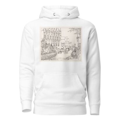 Markt en stadhuis te Veere by Johannes Frederik Engelbert ten Klooster Hoodie
