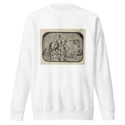 Aufsteigender Reiter by Albert Welti Sweatshirt