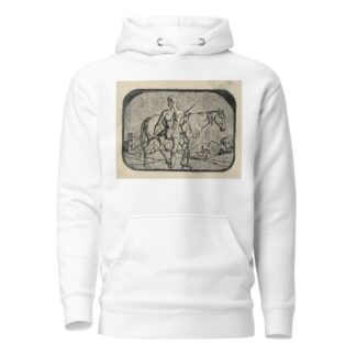 Aufsteigender Reiter by Albert Welti Hoodie