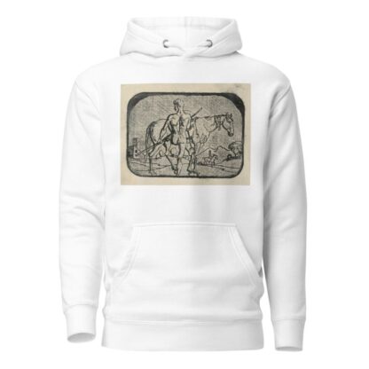 Aufsteigender Reiter by Albert Welti Hoodie