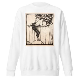 Picking Apples by Arthur Allen Lewis Sweatshirt