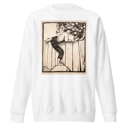 Picking Apples by Arthur Allen Lewis Sweatshirt