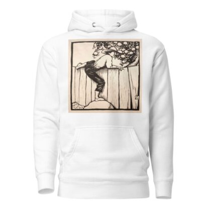 Picking Apples by Arthur Allen Lewis Hoodie