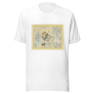 Gemini and Canis Minor by John Flamsteed T-Shirt