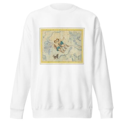 Gemini and Canis Minor by John Flamsteed Sweatshirt