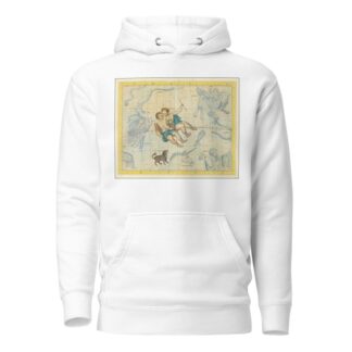 Gemini and Canis Minor by John Flamsteed Hoodie