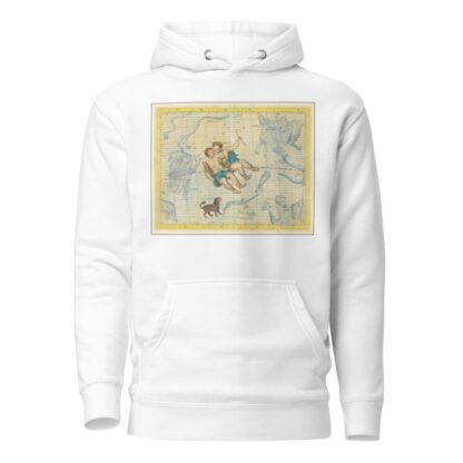 Gemini and Canis Minor by John Flamsteed Hoodie