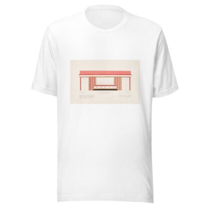 Drawings for proposed decorations of Mike Lyman’s Restaurant, 424 W. Sixth St. Los Angeles, CA.] [Scheme 1; elevation – K – showing bar by Winold Reiss T-Shirt