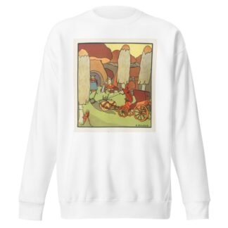 Komische Käuze Pl.06 by Elisabeth Schellbach Sweatshirt