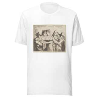 Brevi son l’ire e l’amicizia in Donna by Bartolomeo Pinelli T-Shirt