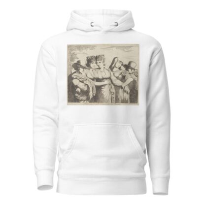Brevi son l’ire e l’amicizia in Donna by Bartolomeo Pinelli Hoodie