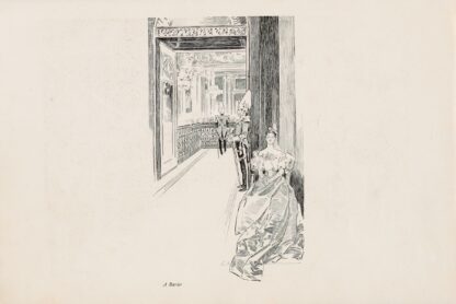 A Barrier by Charles Dana Gibson