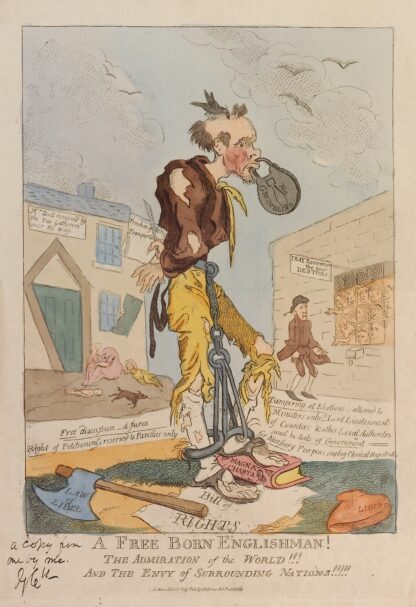 A free born Englishman! The admiration of the world!!! And the envy of surrounding nations!!!!!. by George Cruikshank