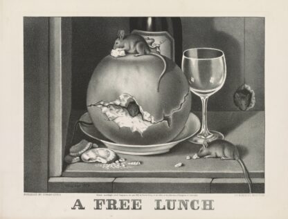 A free lunch by Currier & Ives.