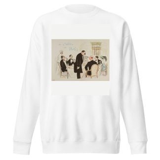 A l’Hôtel de Paris by Georges Goursat (Sem) Sweatshirt
