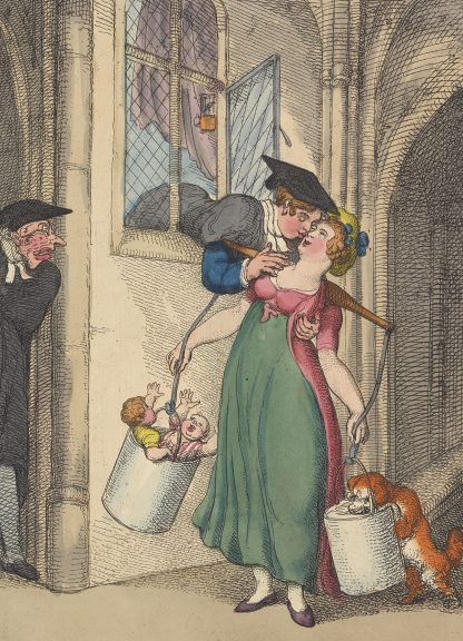 A milk sop by Thomas Rowlandson