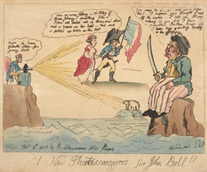 A new phantasmagoria for John Bull!!. by George Moutard Woodward