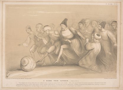 A scene from Vatheck by John Doyle
