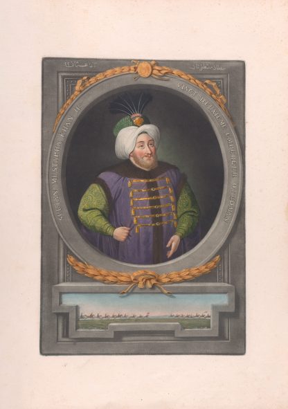 A series of portraits of the emperors of Turkey Pl.28 by John Young