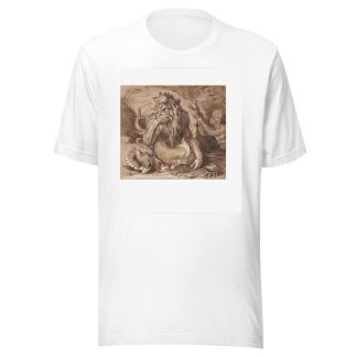 A Triton holding a Fish by Bernard Lens II T-Shirt