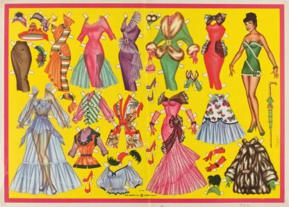 Aankleedpoppetje, ca. 1954-1955, Nr. 734 by Anonymous