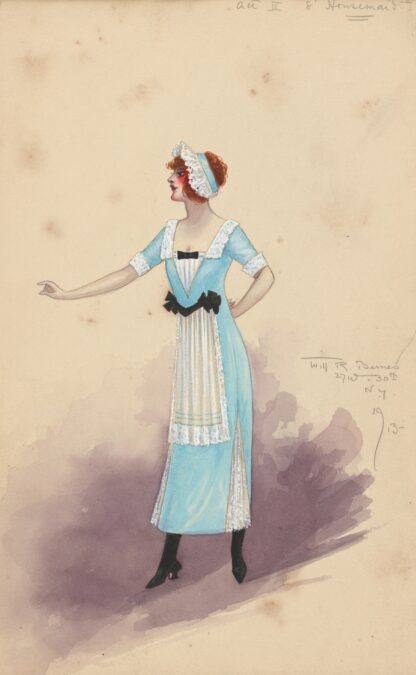 Act II-8 Housemaids by Will R. Barnes