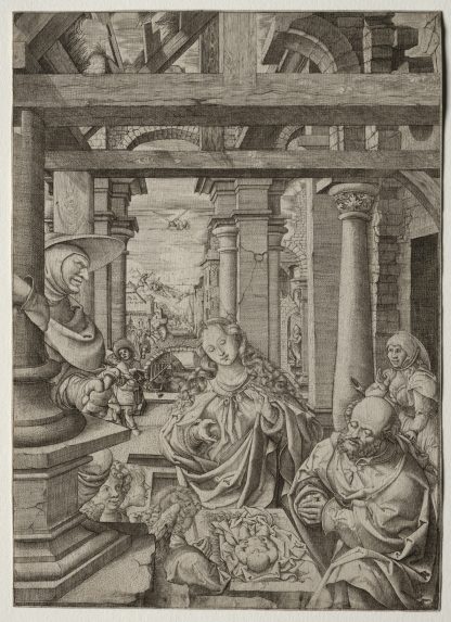 Adoration of the Shepherd by Frans Crabbe van Esplegem