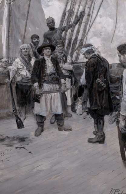 ‘Again, My Captain by Howard Pyle