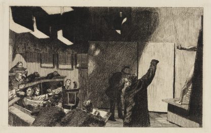 Aktsaal der Kunstgewerbe-Schule by Max Klinger