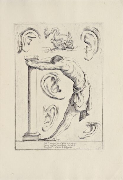 Alfabeto in sogno Pl.05 by Giuseppe Maria Mitelli