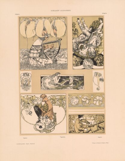 Allegorien, neue Folge Pl.115 by Martin Gerlach