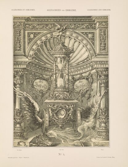 Allegorien und Embleme Vol. I Pl.001 by Albert Ilg